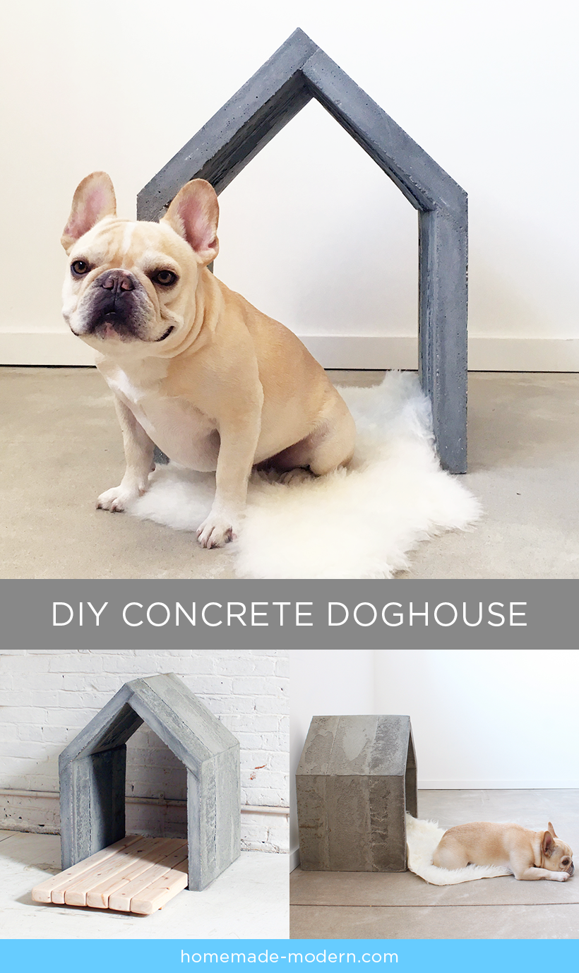 HomeMade Modern EP83 Concrete Doghouse
