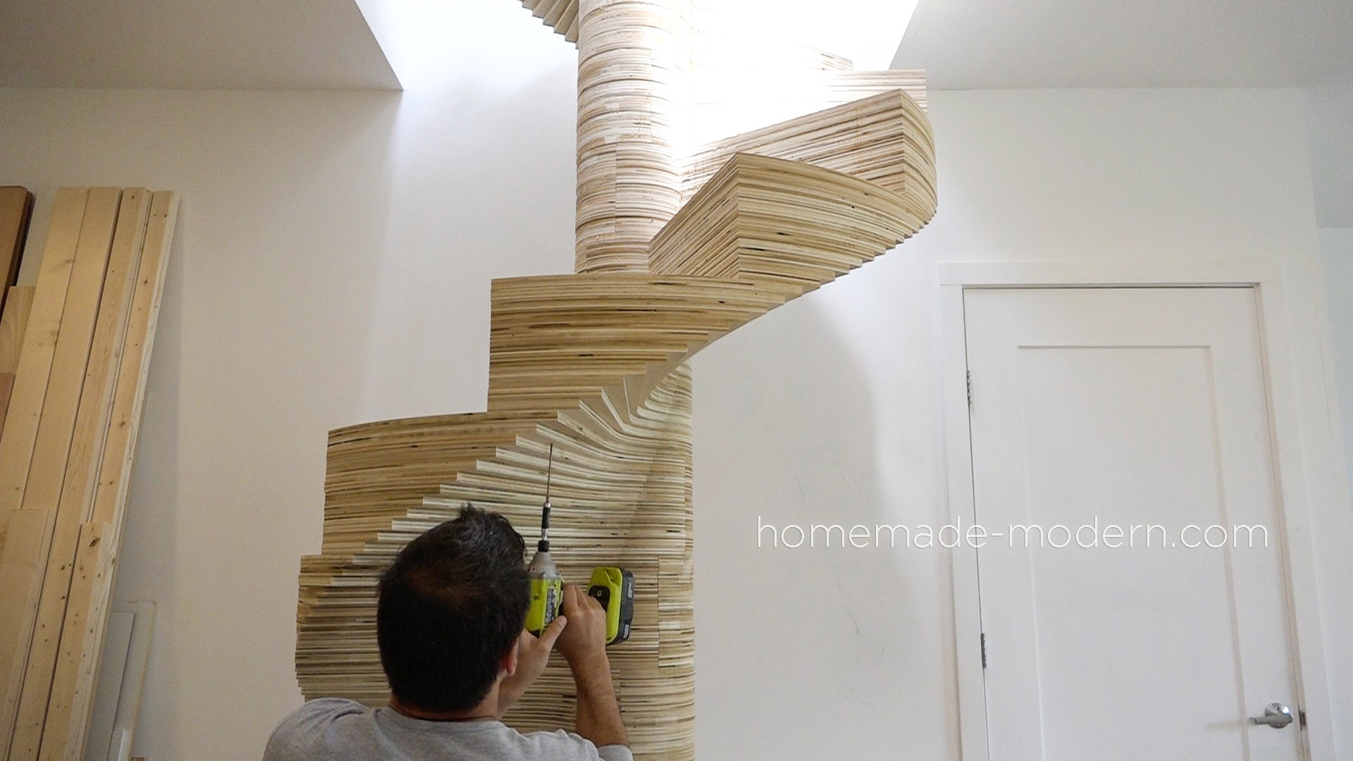 Homemade Modern Ep99 Diy Cnc Spiral Staircase