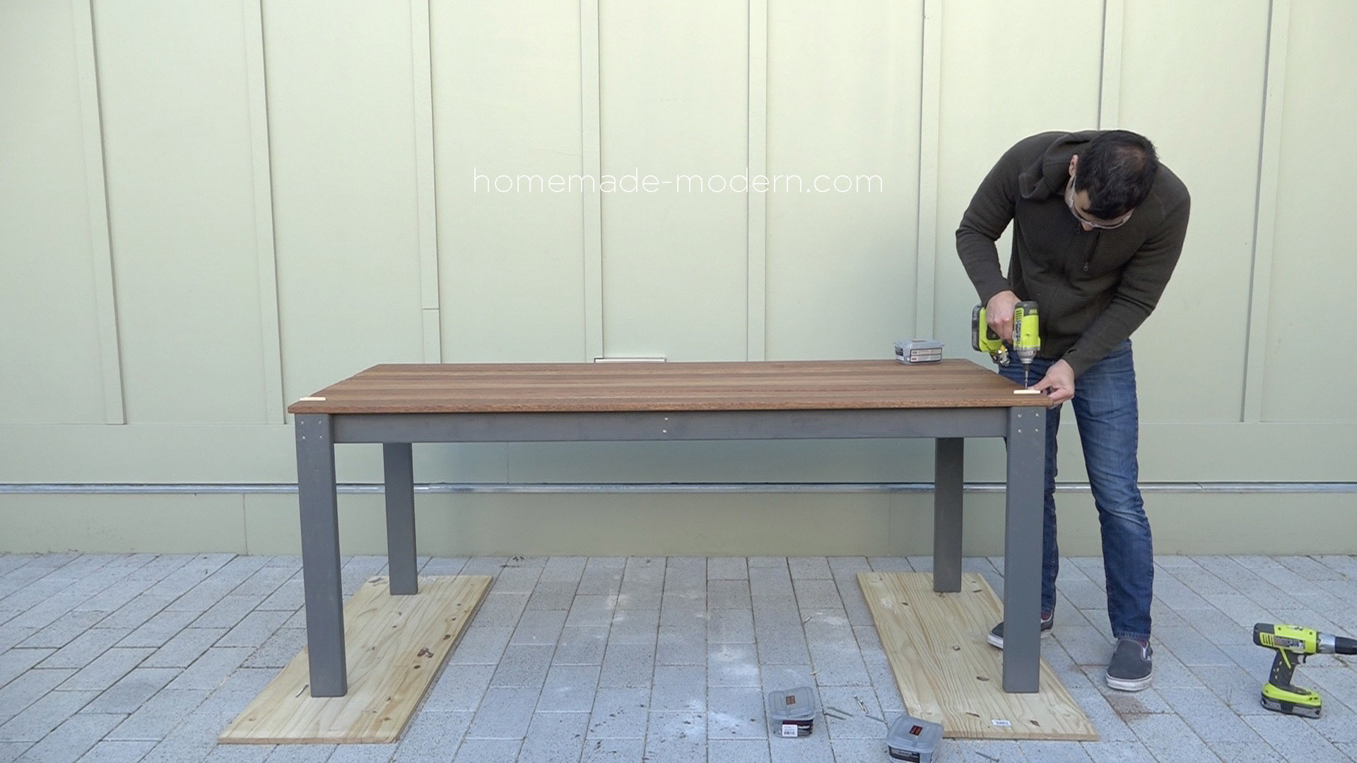 Homemade Modern Ep101 Diy Outdoor Dining Table