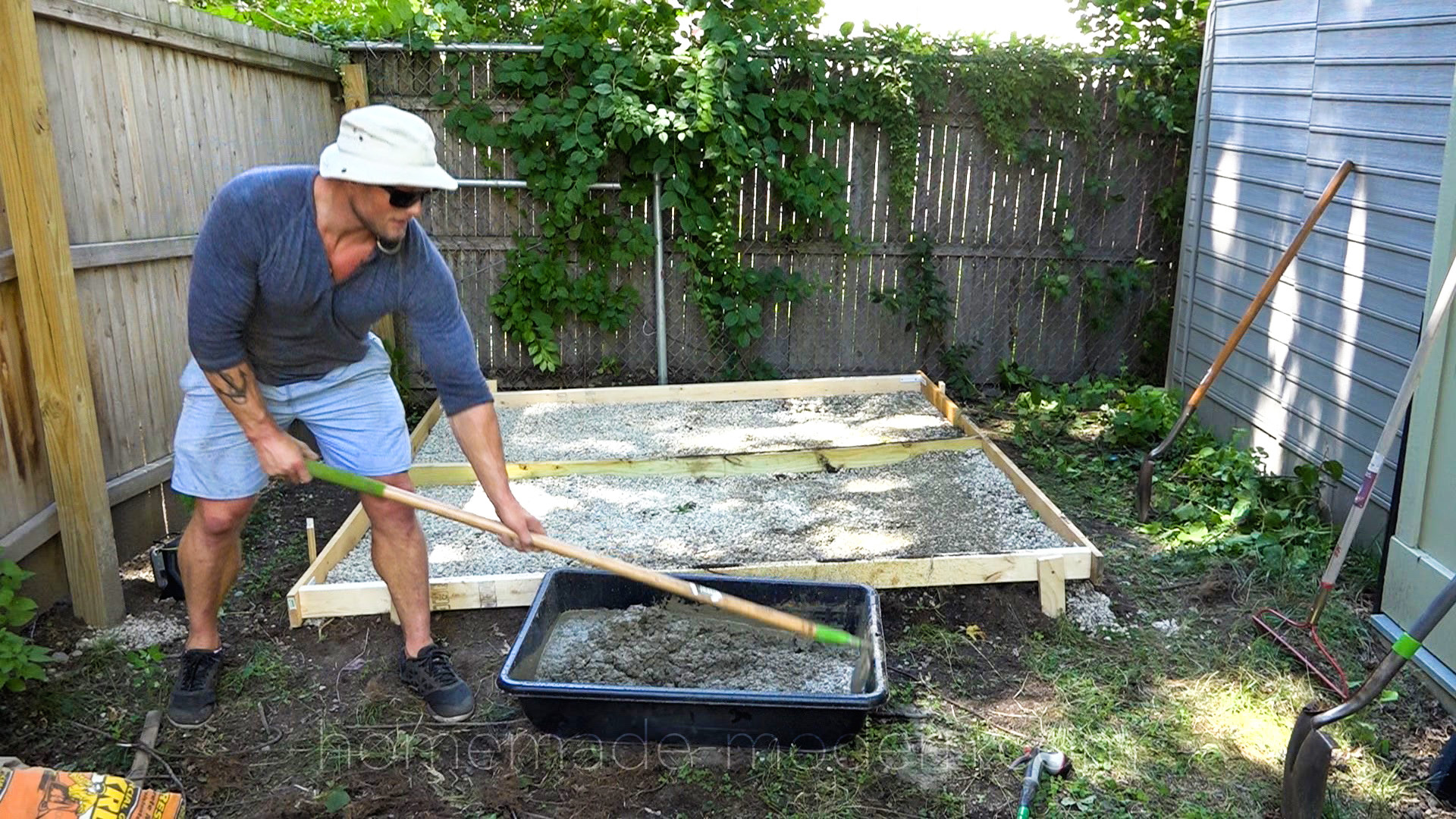 HomeMade Modern Blog: DIY Concrete Slab Foundation